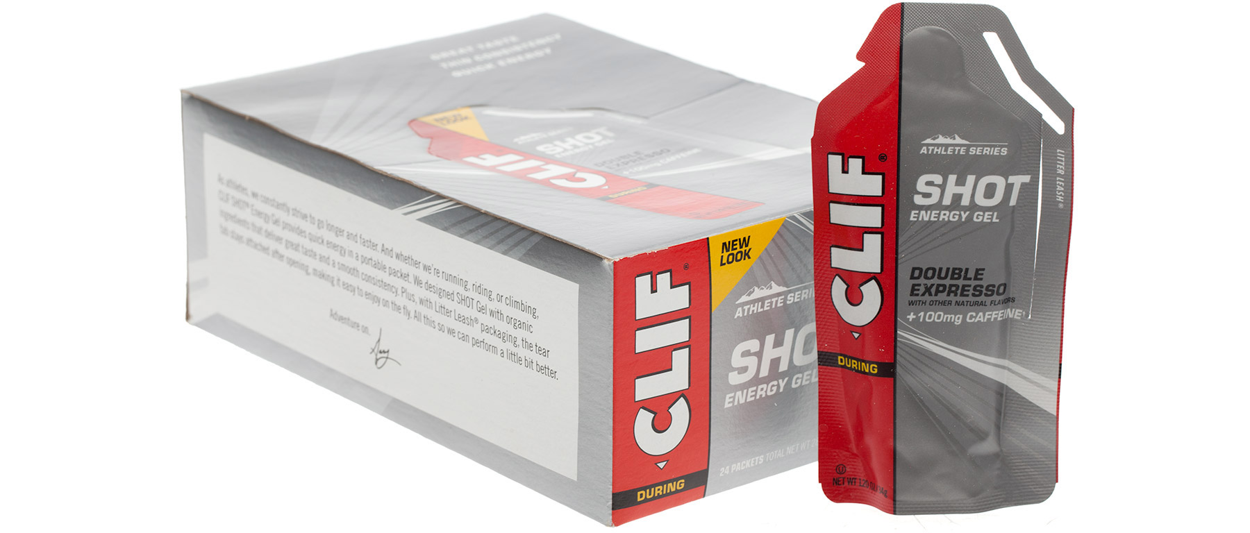 Clif Shot Energy Gel Box of 24 Excel Sports Shop Online From Boulder
