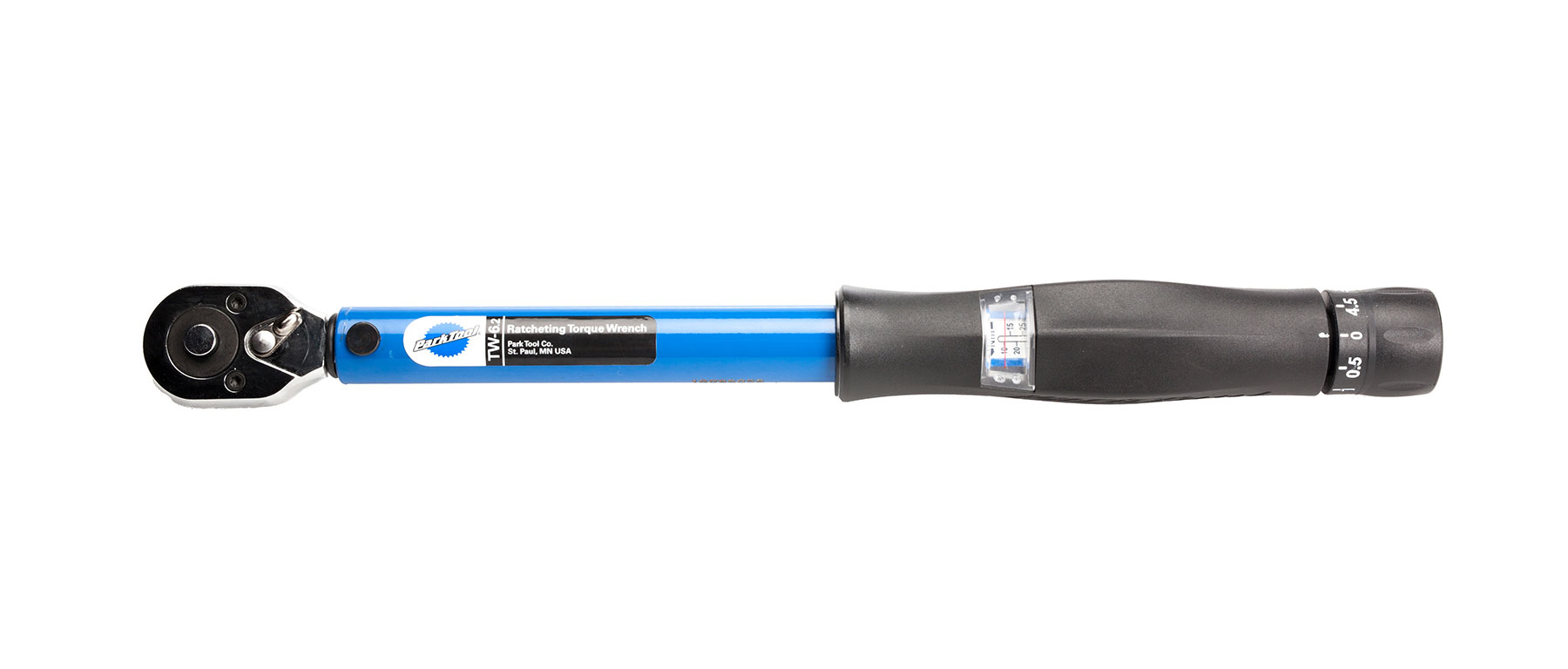 Park Tool TW-6.2 or TW-5.2 Click Type Ratcheting Torque Wrench 3/8-Inch Drive 