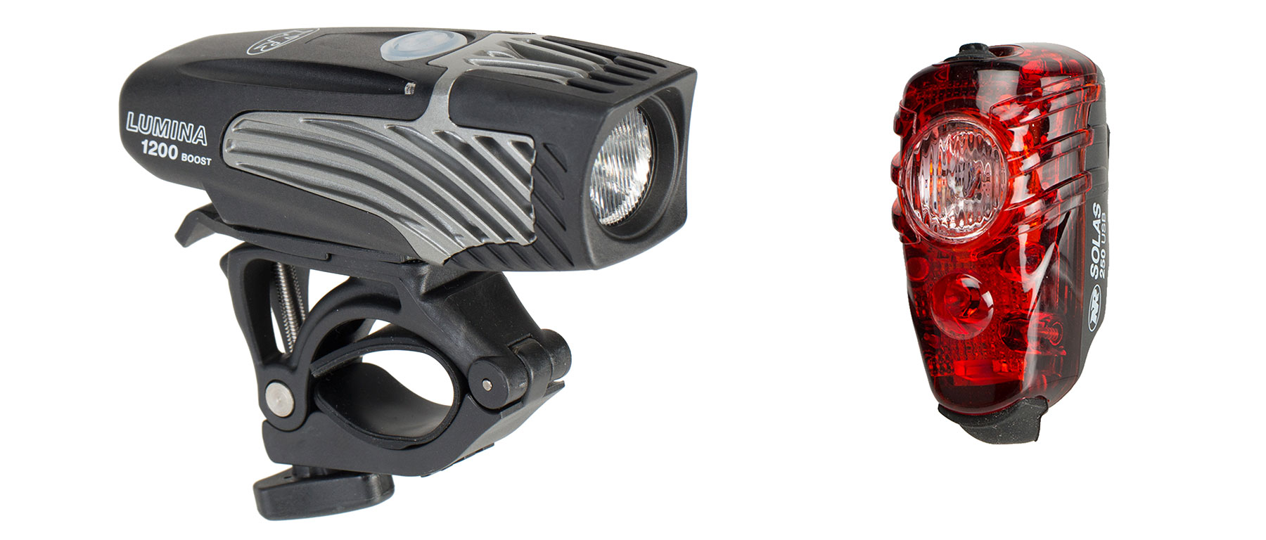 NiteRider Lumina OLED 1200 Boost Bike Light - 6780 Lumens Max, OLED Display, 9 Light Modes, IP64 Water Resistant